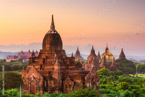 Bagan  Myanmar Ancient Buddhist Temples
