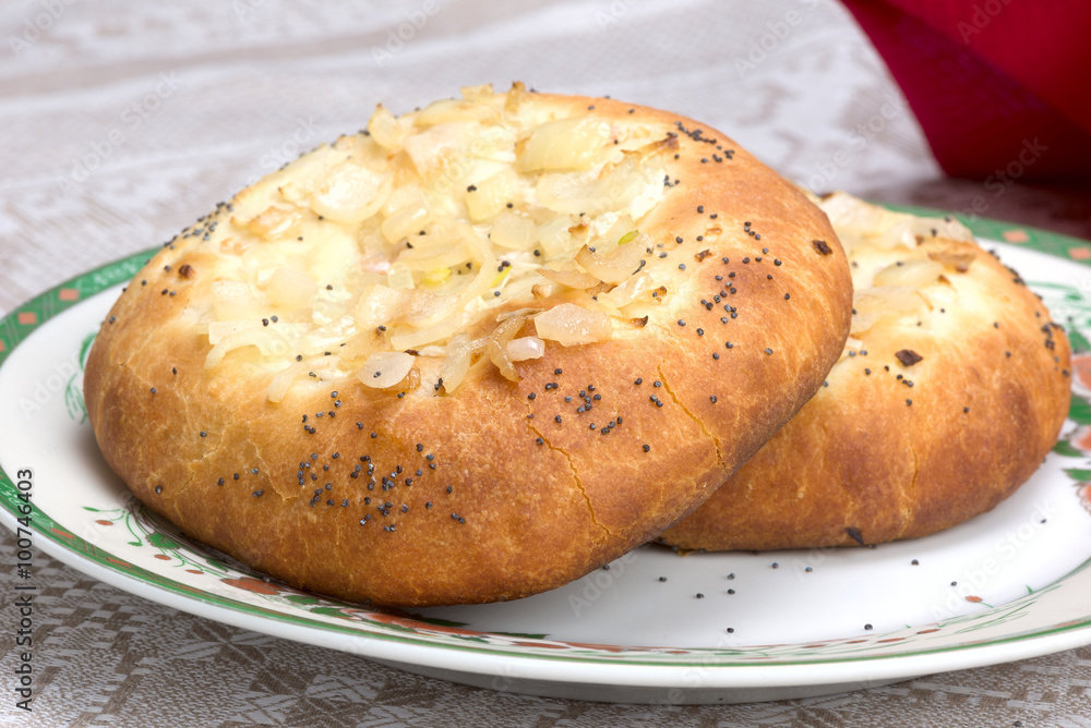Jewish onion bread - Pletzel Jewish onion bread - Pletzel