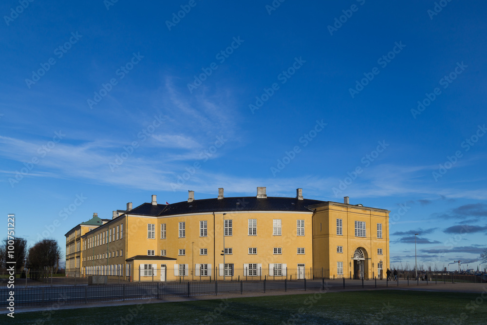 Frederiksberg castle in Copenhagen