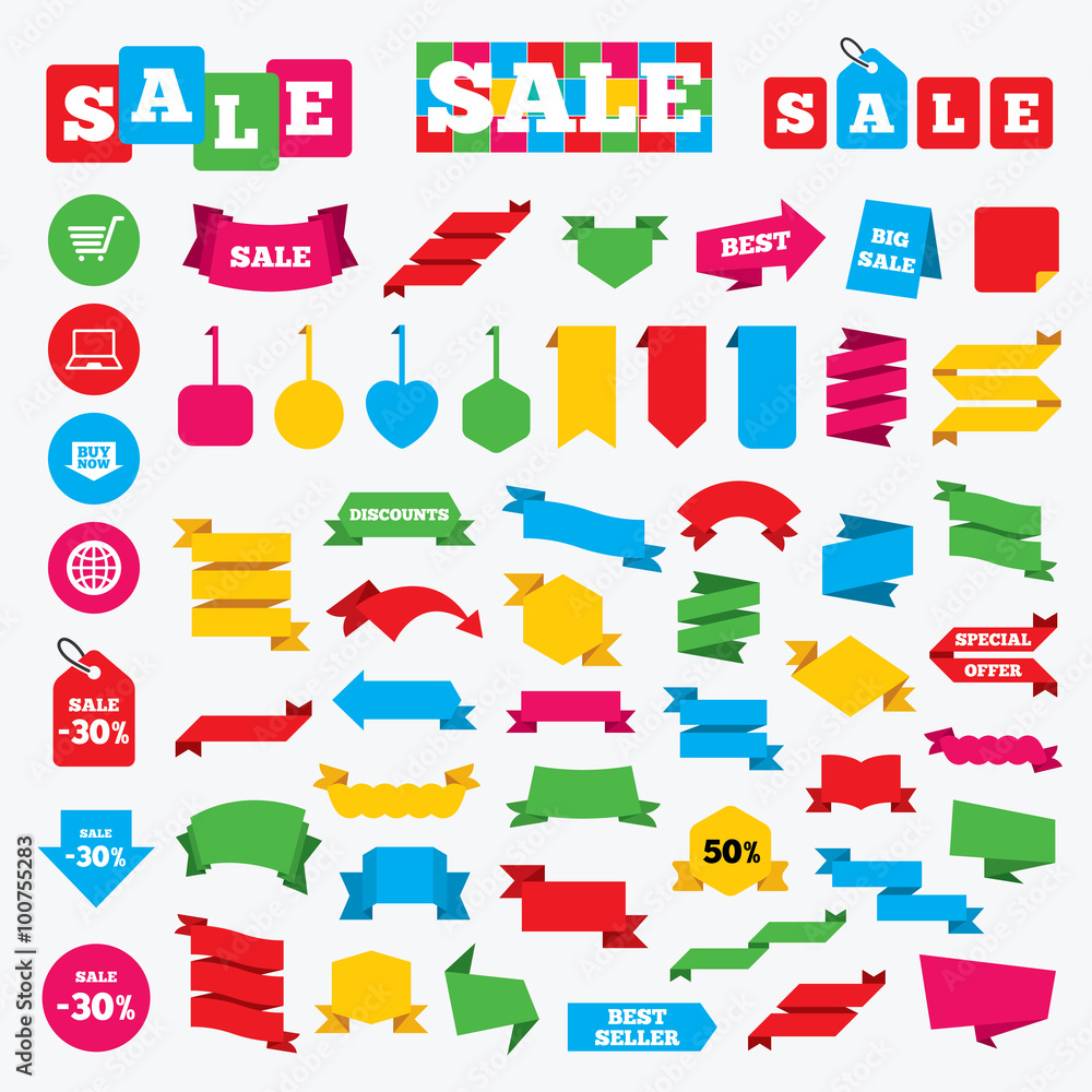 Online shopping icons. Notebook pc, cart, buy. Online shopping icons. Notebook pc, cart, buy.