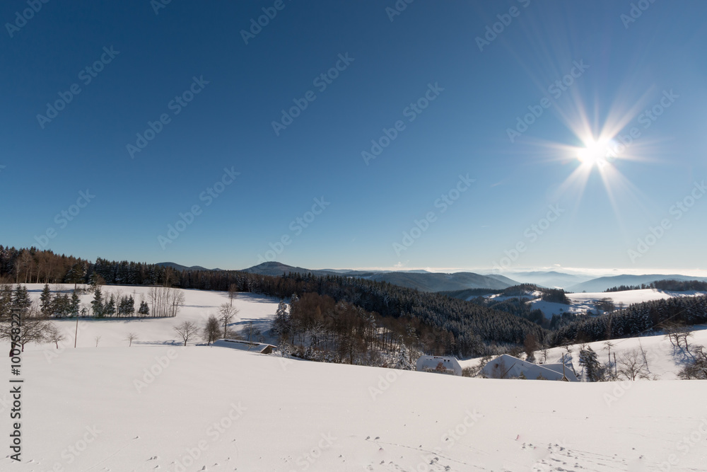 Winterlandschaft Schwarzwald