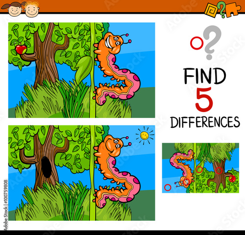 preschool differences game