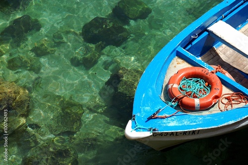 Clear waters in the Algarve, Portugal