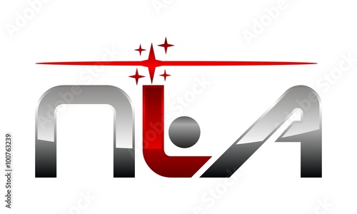 Letter LNA Modern Logo photo