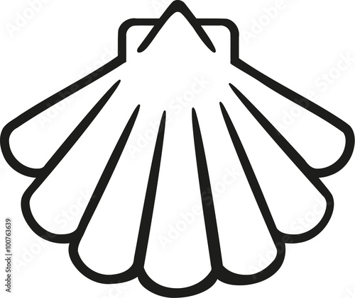 Shell icon contour