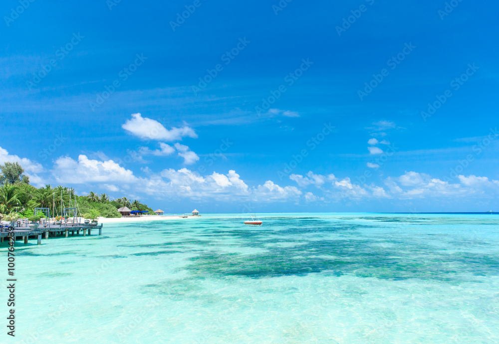 Fototapeta premium beautiful tropical sea
