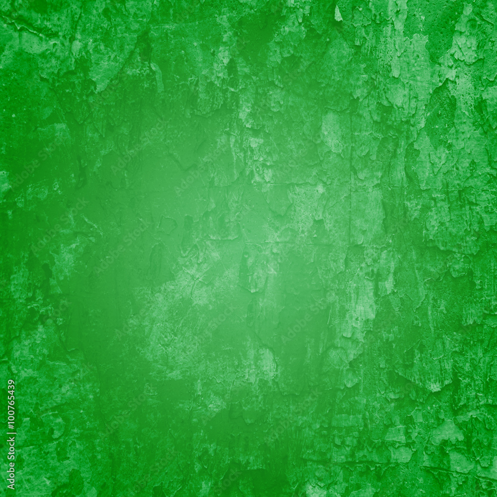 Fototapeta premium Textured green background