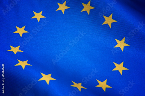 Flag of EU.