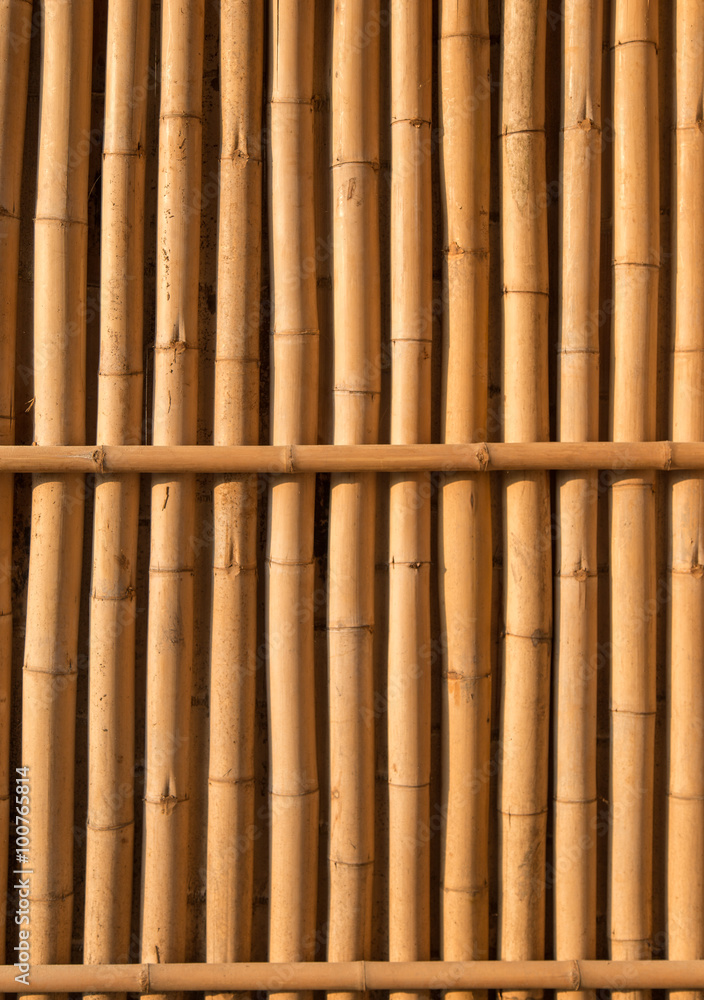 Naklejka premium bamboo texture pattern backgroung
