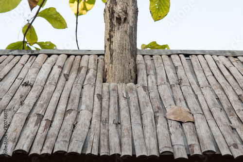 bamboo roof