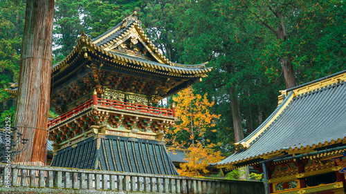 Shoro - A belfry at Nikko Toshogu Shrine in Nikko, Tochigi, Japan