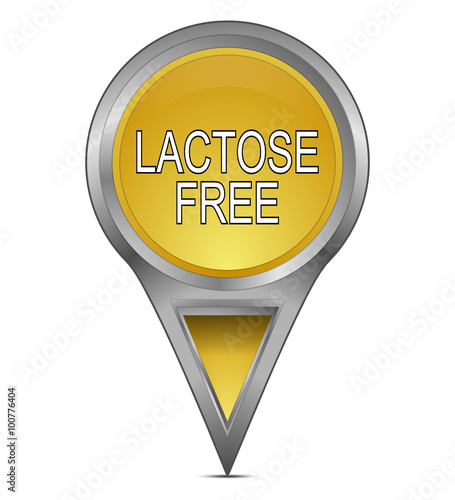map pointer with Lactose free