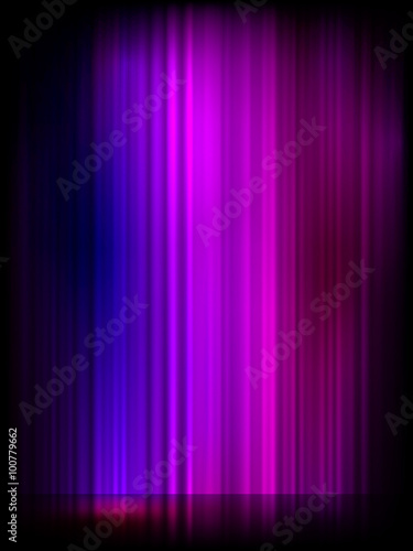 Aurora borealis background. EPS 10