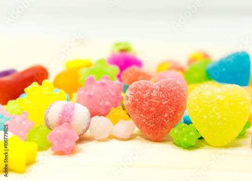 colorful Japanese candy © yaiimamhirata