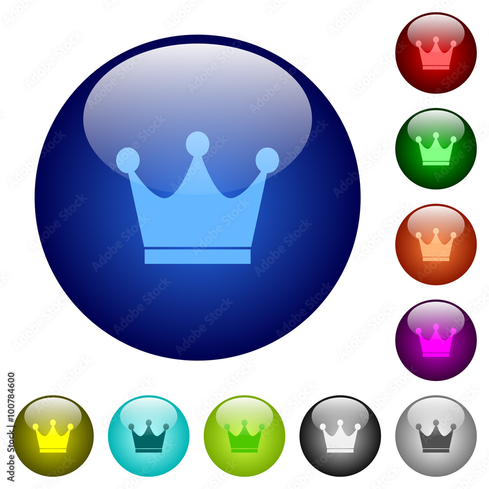Color premium services glass buttons Color premium services glass buttons