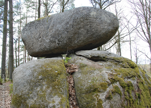 Granitfelsen im Naturpark Blockheide photo