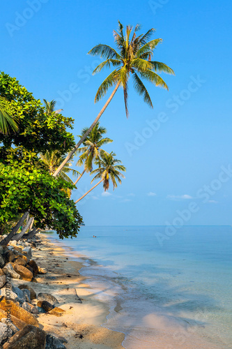 Morning on the island of Koh Samui