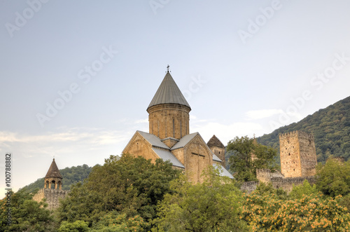 Medieval Ananuri Castle. Georgia photo
