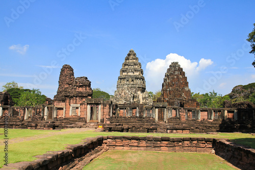 View of the historic Prasat...
