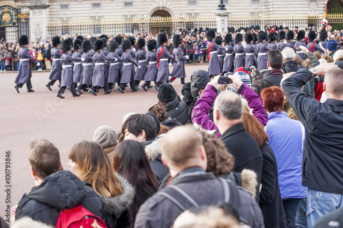 Photo Buckingham palace guard change
