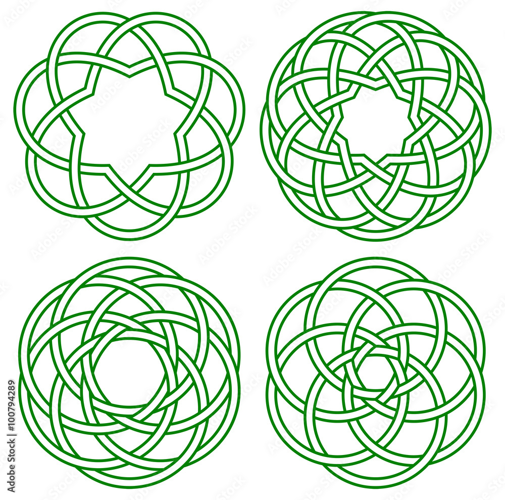 Keltische Knoten Muster Keltische Knoten Muster