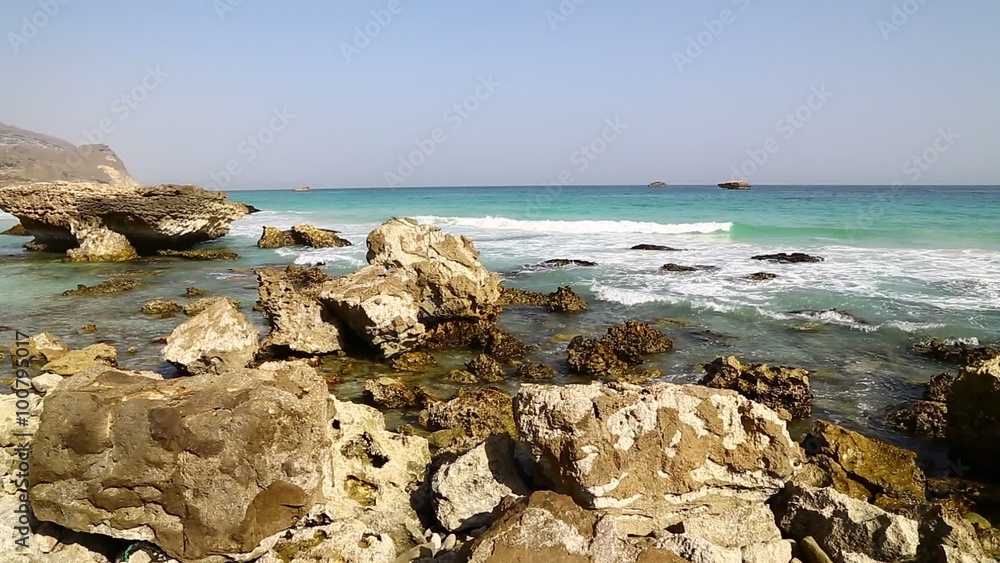 in oman beach foam and froath coastline beach
in oman beach foam and froath coastline beach
