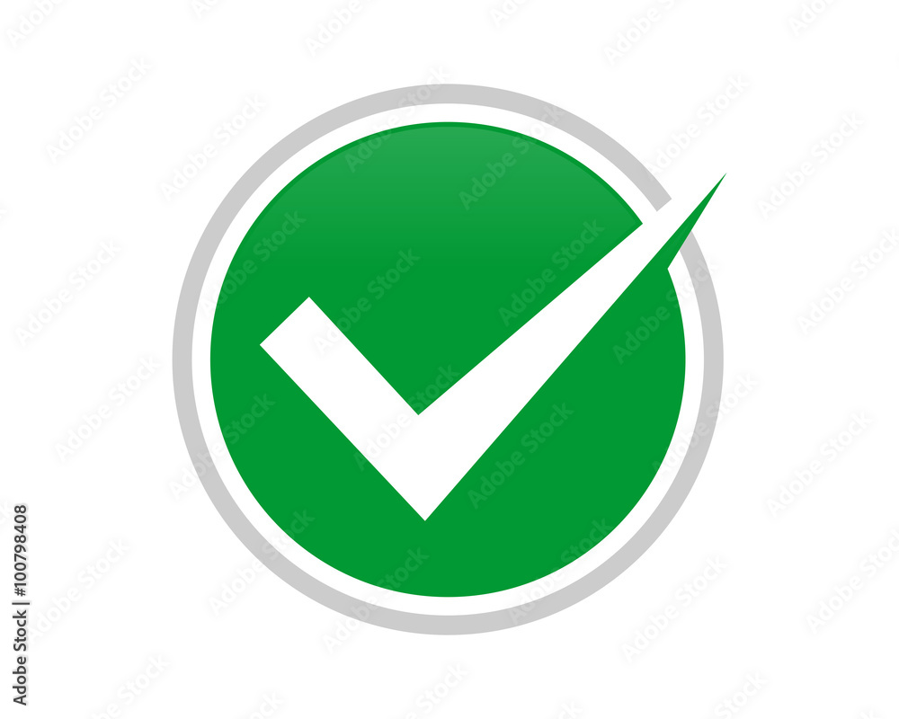 Simple Check Mark Circle Simple Check Mark Circle