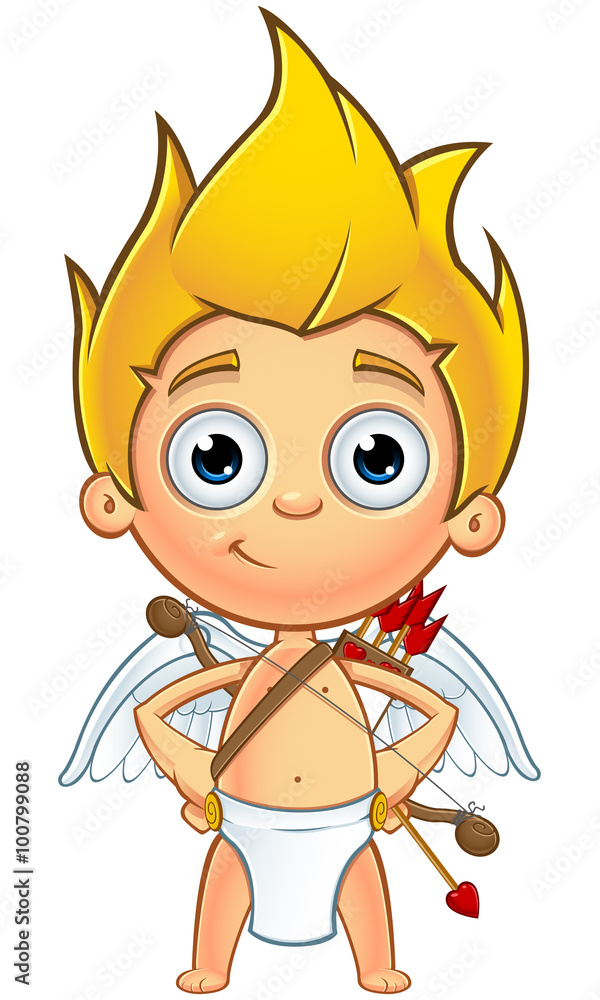 Blonde Cupid Character Blonde Cupid Character