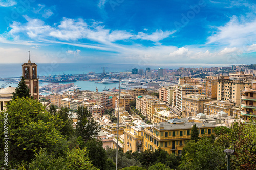 Port of Genoa in Italy