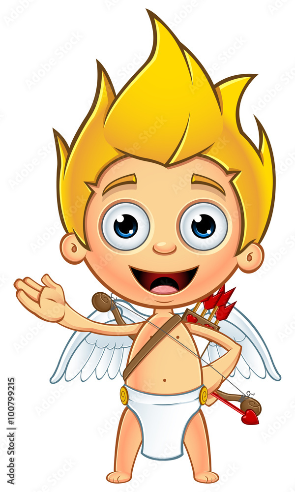 Blonde Cupid Character Blonde Cupid Character