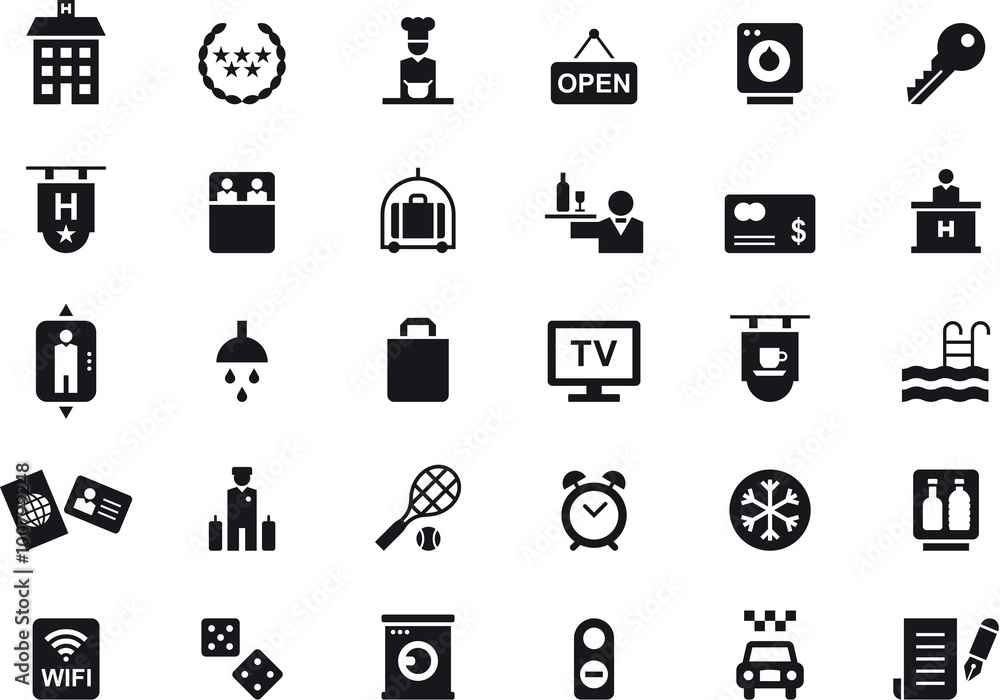 HOTEL icons HOTEL icons