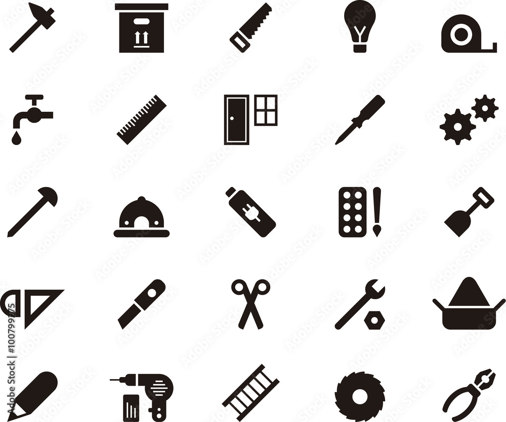 TOOLS icons TOOLS icons