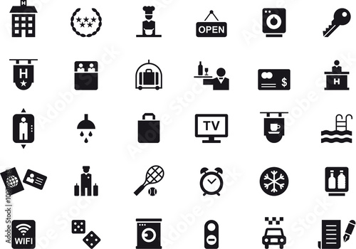 HOTEL icons