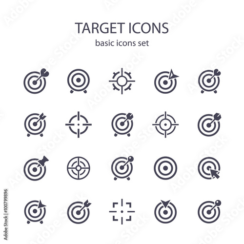 Target icons.