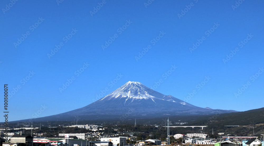 Mt.Fuji and clear sky