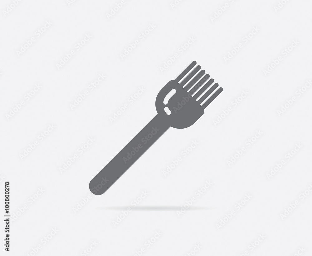 Baker Brush Pastry Vector Element or Icon, Illustration Ready for Print or Plotter Cut or Using as Logotype with High Quality Baker Brush Pastry Vector Element or Icon, Illustration Ready for Print or Plotter Cut or Using as Logotype with High Quality