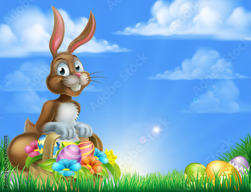 Easter Bunny Egg Hunt