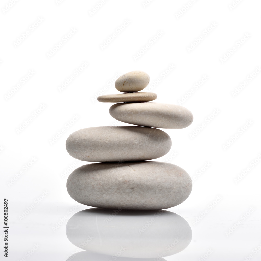 pile of stones isolated on white background pile of stones isolated on white background