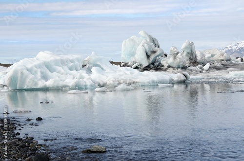 Gletscherlagune Jökulsarlon 
an der Island-Südküste 
