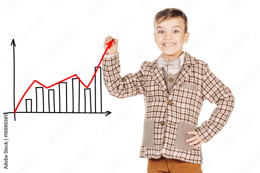 Portrait adorable young happy boy looking at camera isolated on white background Portrait adorable young happy boy looking at camera isolated on white background