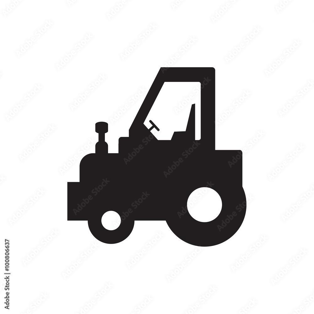 Naklejka premium road roller. icon