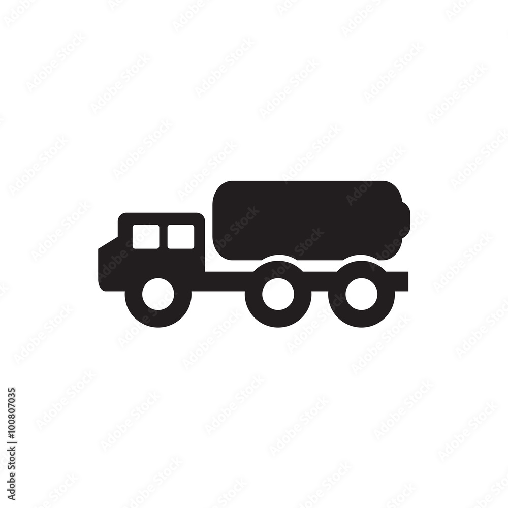 Cistern truck illustration