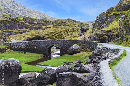 Quadro su tela Im Black Valley Irland