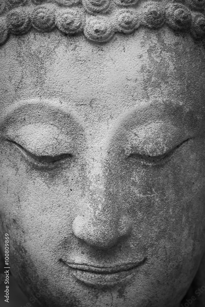buddha statue in wat umong, chiang mai, travel thai temple buddha statue in wat umong, chiang mai, travel thai temple