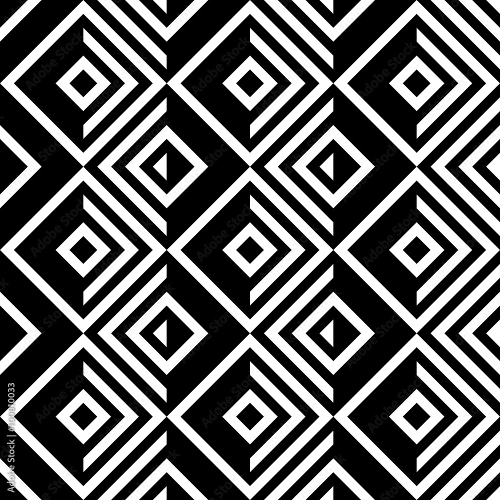 Seamless Square and Stripe Pattern Seamless Square and Stripe Pattern