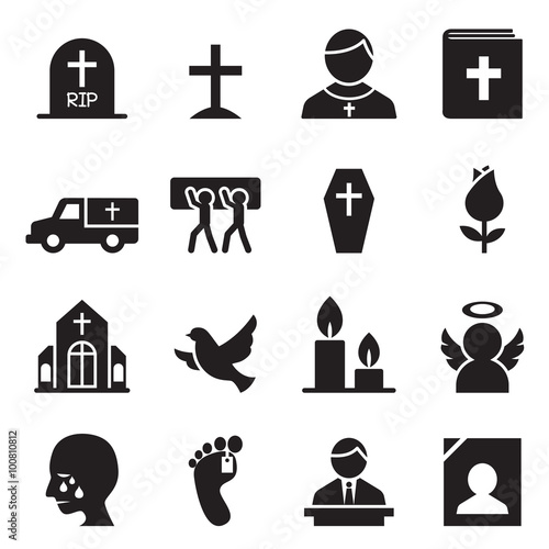Funeral, Burial icon