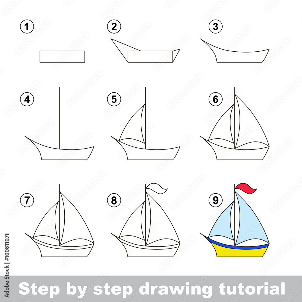 A Little Boat Adrift - Doodlewash®