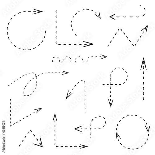 dashed arrows
