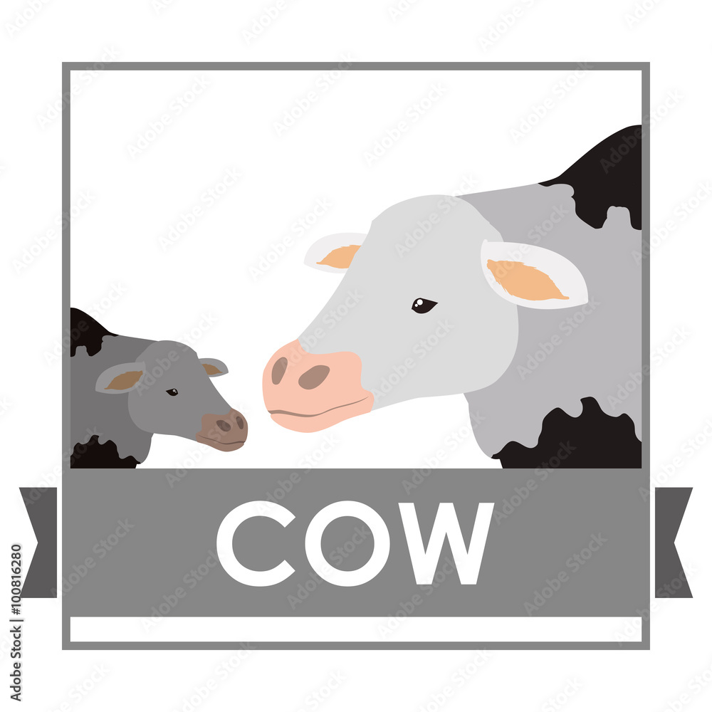 Obraz premium Farm icons design 