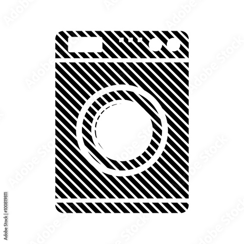 Washing machine sign.